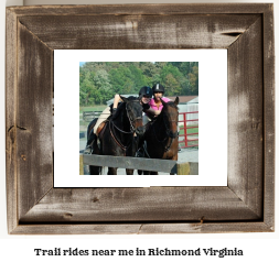 trail rides near me in Richmond, Virginia